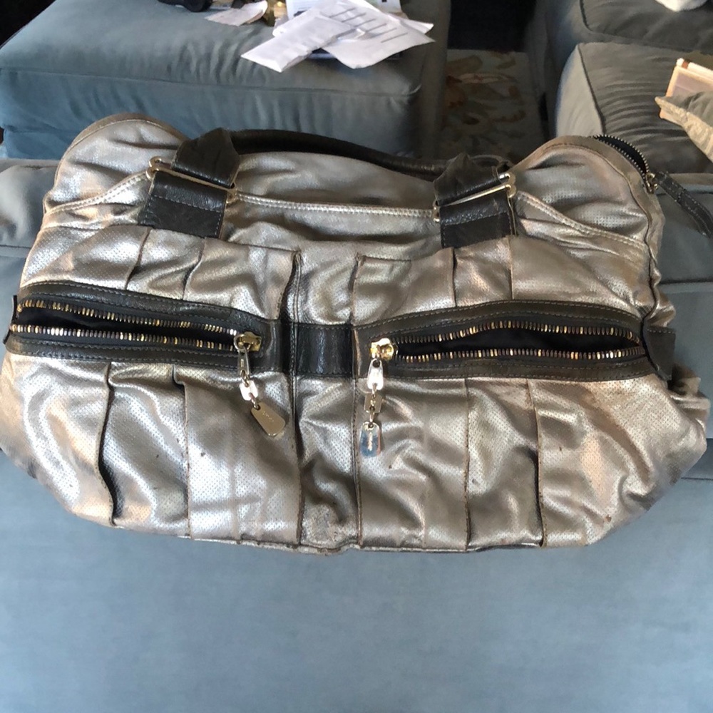 Vintage authentic leather see by Chloe tote